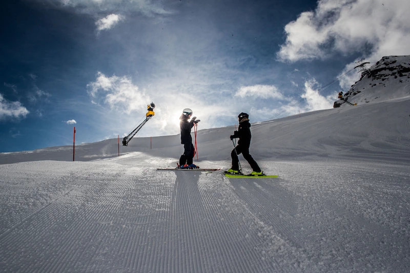Private ski lessons in Grimentz-Zinal