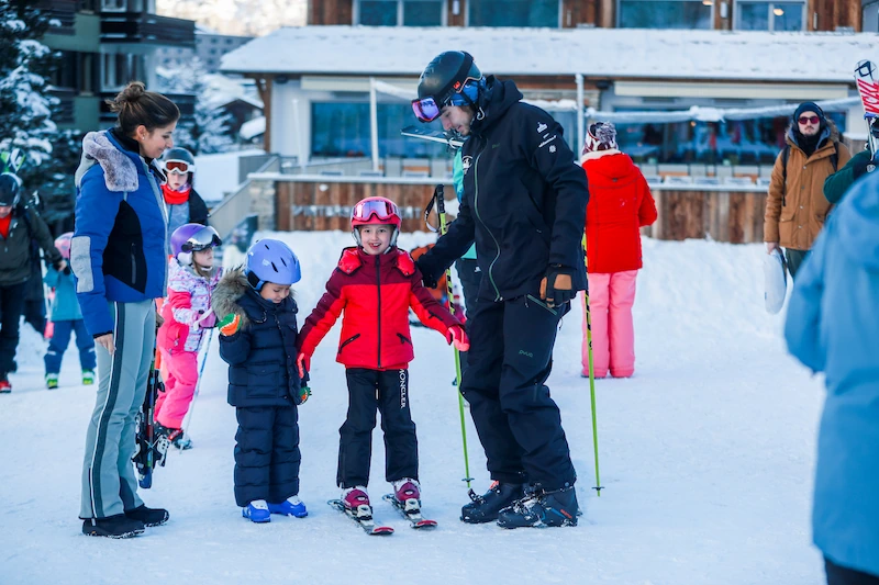 ski lessons for young children